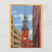 マサチューセッツ州ボストン旧北教会 ポストカード (正面)