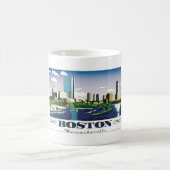 マサチューセッツ州ボストン コーヒーマグカップ (中央)