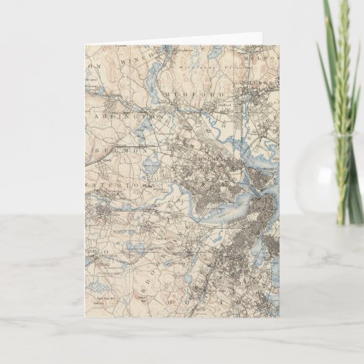 マサチューセッツ州ボストン シーズンカード (正面)