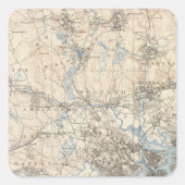 マサチューセッツ州ボストン スクエアシール (正面)