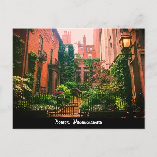 マサチューセッツ州ボストン,ヒストリックビーコンヒル ポストカード (正面)