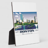 マサチューセッツ州ボストン フォトプラーク (側面)