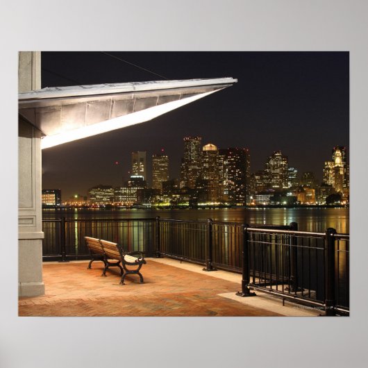 マサチューセッツ州ボストン ポスター (正面)