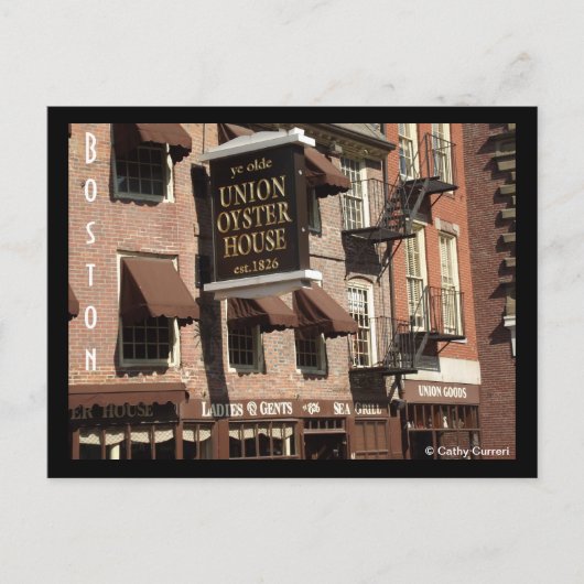 マサチューセッツ州ボストン ポストカード (正面)