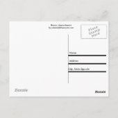 マサチューセッツ州ボストン ポストカード (裏面)