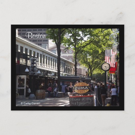 マサチューセッツ州ボストン ポストカード (正面)