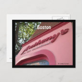 マサチューセッツ州ボストン ポストカード (正面/裏面)