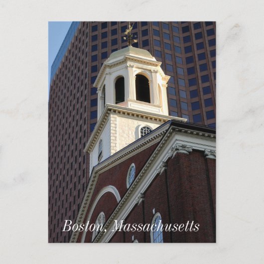 マサチューセッツ州ボストン ポストカード (正面)