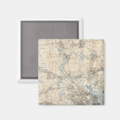 マサチューセッツ州ボストン マグネット (正面/裏面)