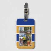 マサチューセッツ州ボストン ラゲッジタグ (正面縦)