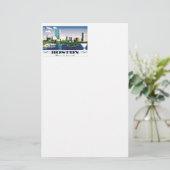 マサチューセッツ州ボストン 便箋 (スタンド正面)