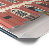 マサチューセッツ州ボストンFaneuil Hall View ポスター (角)