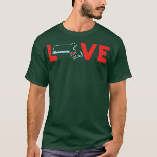 マサチューセッツ州マサチュス州の概要 Tシャツ