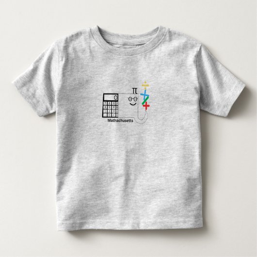 マサチューセッツ州マサチューセッツ州Toddler Tシャツ (正面)