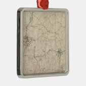 マサチューセッツ州マルボロ メタルオーナメント (右)