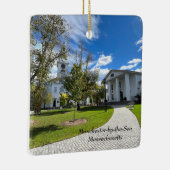 マサチューセッツ州マンチェスター セラミックオーナメント (右)