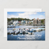マサチューセッツ州マンチェスター ポストカード (正面/裏面)