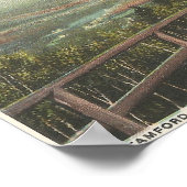 マサチューセッツ州モホーク・トレイルのスタンフォード・バレー ポスター (角)