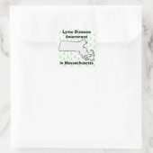 マサチューセッツ州ライム病認識度 スクエアシール (バッグ)