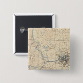 マサチューセッツ州ローエル 缶バッジ (正面&裏面)