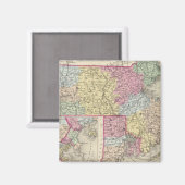 マサチューセッツ州ロードアイランド2 マグネット (正面/裏面)