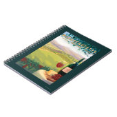 マサチューセッツ州ワインカントリーシーン ノートブック (左側)