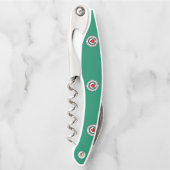 マサチューセッツ州ワーチェスターウェイター州旗 ソムリエナイフ (正面)