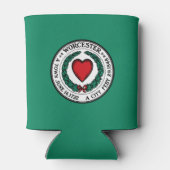 マサチューセッツ州ワーチェスター州旗クーラーボックス 缶クーラー (裏面)