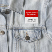 マサチューセッツ州共和党 缶バッジ (インサイチュ)