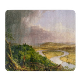 マサチューセッツ州山・ホルヨークから見られるオックスボウ川 カッティングボード