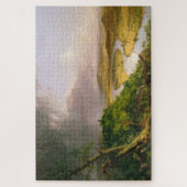 マサチューセッツ州山・ホルヨークから見られるオックスボウ川 ジグソーパズル (縦)