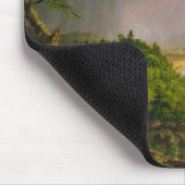 マサチューセッツ州山・ホルヨークから見られるオックスボウ川 マウスパッド (コーナー)