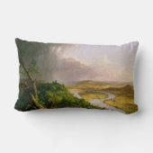 マサチューセッツ州山・ホルヨークから見られるオックスボウ川 ランバークッション (裏面)