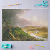 マサチューセッツ州山・ホルヨークから見られるオックスボウ川 薄葉紙 (クラフト)