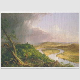 マサチューセッツ州山・ホルヨークから見られるオックスボウ川 薄葉紙