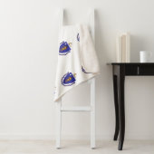 マサチューセッツ州旗を持つ愛国心のあるシェルパ毛布 シェルパブランケット (インサイチュ)