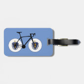 マサチューセッツ州旗サイクリング ラゲッジタグ (裏面横)