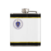 マサチューセッツ州旗 フラスク (裏面)