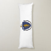 マサチューセッツ州旗 ボディピロー (裏面 (縦))