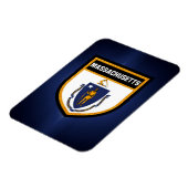 マサチューセッツ州旗 マグネット (左側)