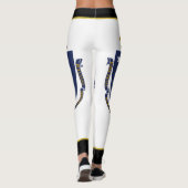 マサチューセッツ州旗 レギンス (裏面)