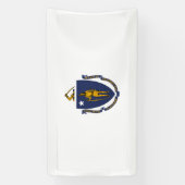 マサチューセッツ州旗 横断幕 (縦)