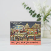 マサチューセッツ州海パークSalisburyビーチ ポストカード (スタンド正面)