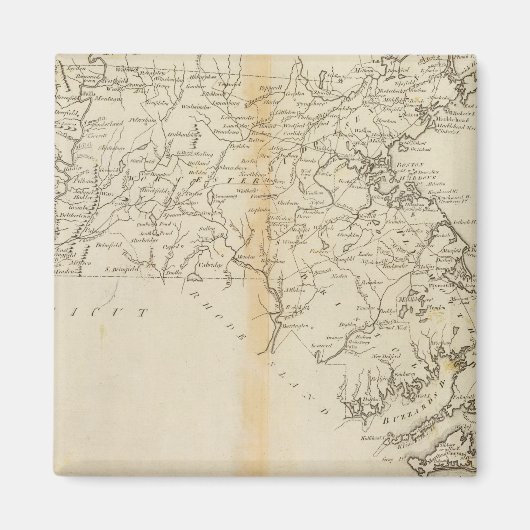 マサチューセッツ州2 マグネット (正面)