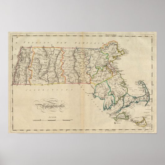 マサチューセッツ州3 ポスター (正面)