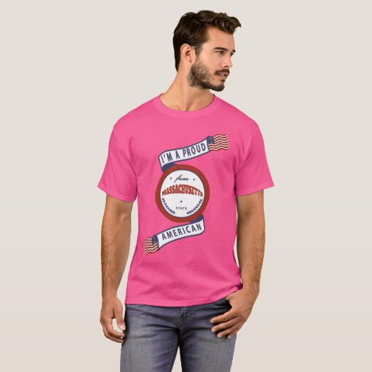 マサチューセッツ州51 Tシャツ (正面フル)
