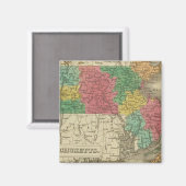 マサチューセッツ州7 マグネット (正面/裏面)