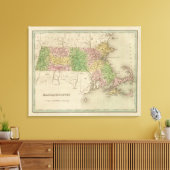 マサチューセッツ州8 キャンバスプリント (インサイチュ (リビング))