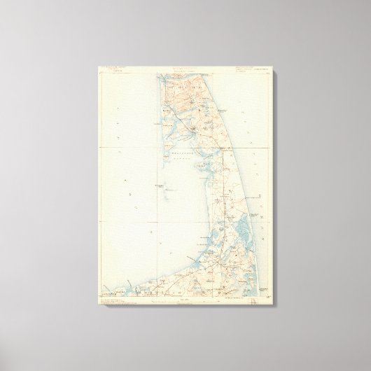 マサチューセッツ州，ウェルフリート キャンバスプリント (正面)