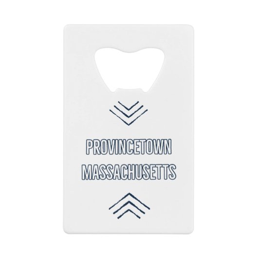 マサチューセッツ州 クレジットカード栓抜き (正面)